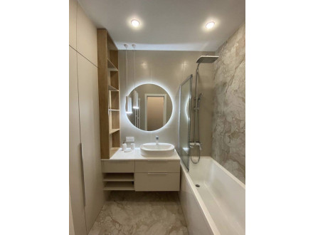 Мебель для ванной комнаты по индивидуальному проекту - фото - 2